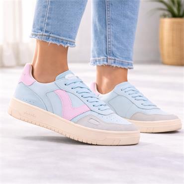 Victoria Seul Laced Platform Trainer - Jade